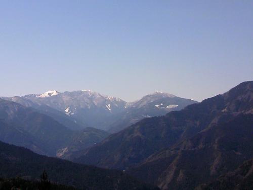 測量現場は、県西エリアが多く剣山も見られます。